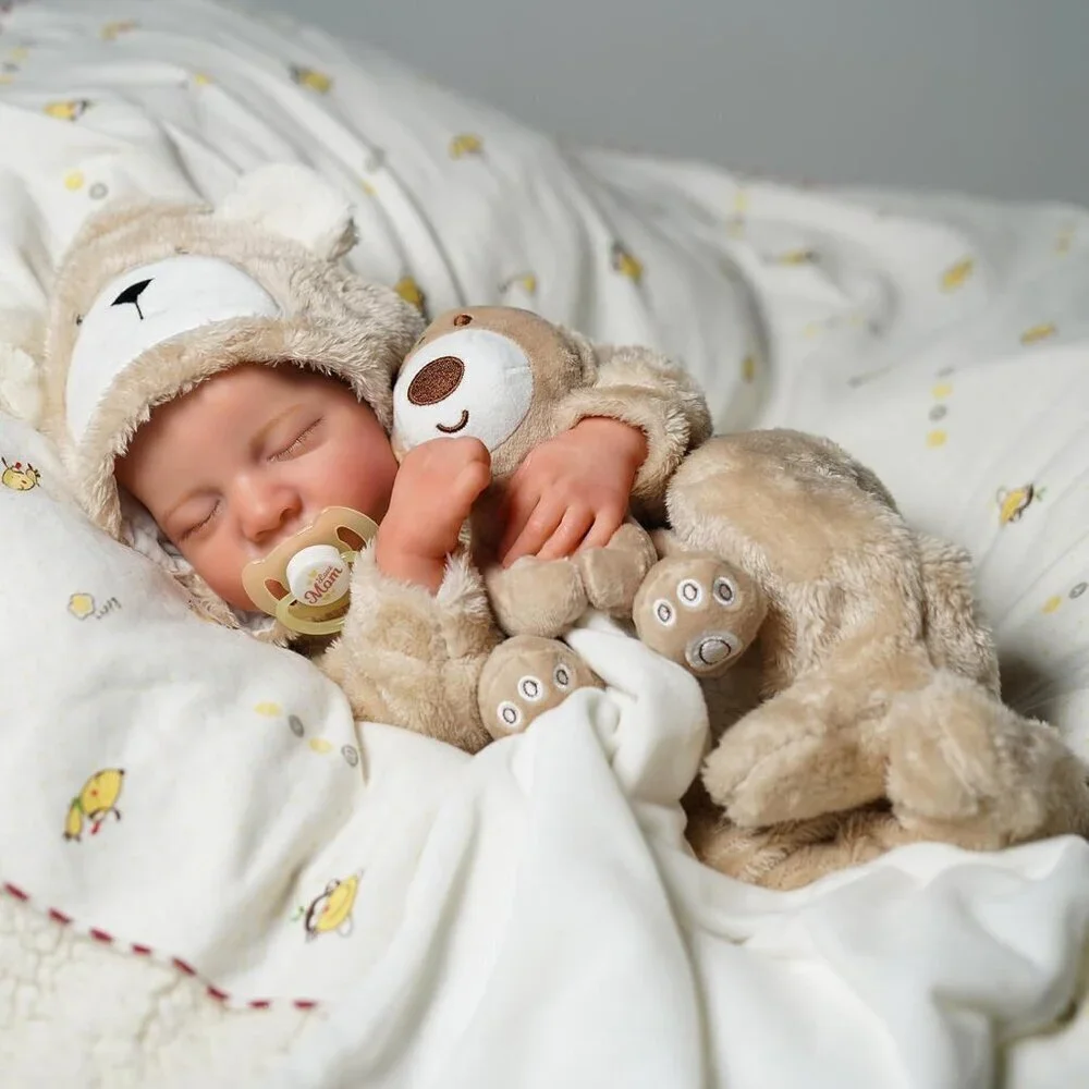 🆕20Inch Realistic Full Body Soft Vinyl Reborn Baby Boy With Toy Accessories